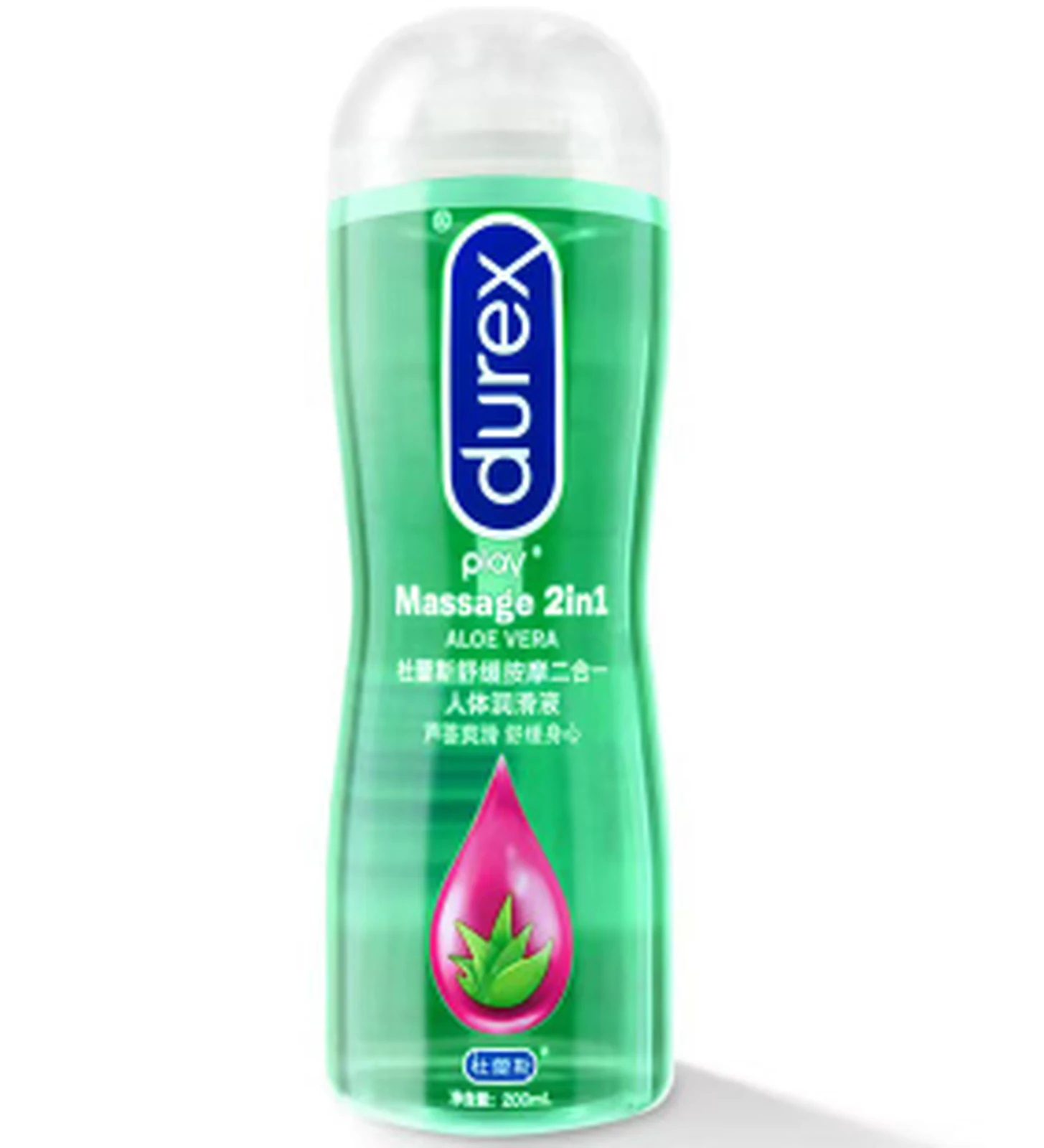 Durex soothing massage two-in-one lubricant 200ml