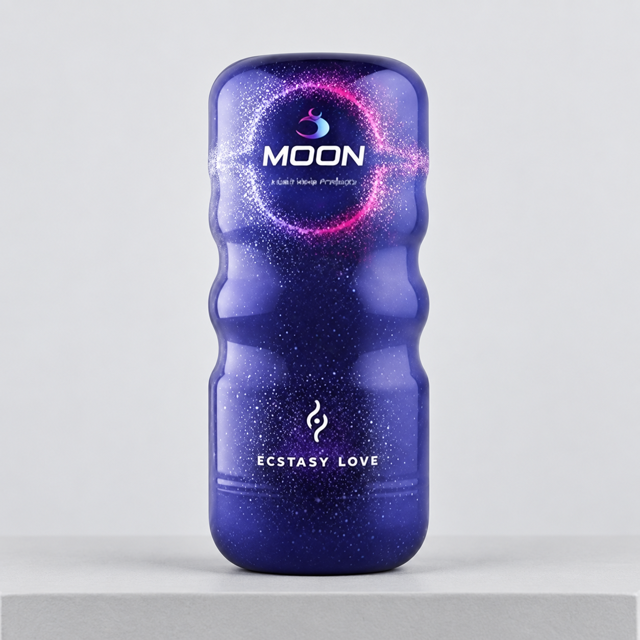 Mystery Colorful Series Manual Vaginal Blue — AI retail scene concept based on the matched reference package. Small lettering and surface details may be redrawn; use the source photos for actual labels and packaging. Background props are not included. Confirm the supplied version on inquiry.