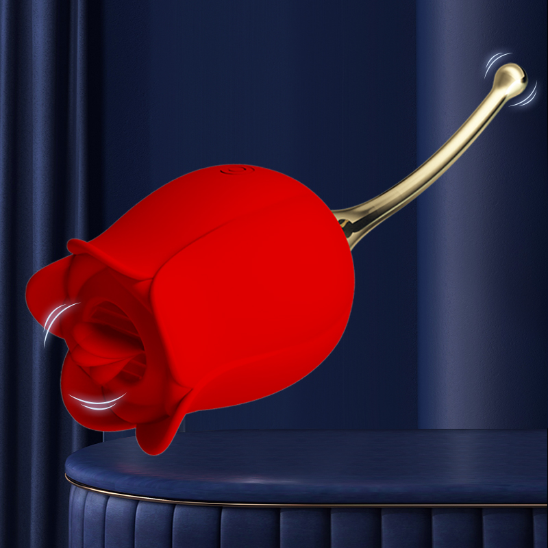 BI-014915: matching red product on a studio display background.