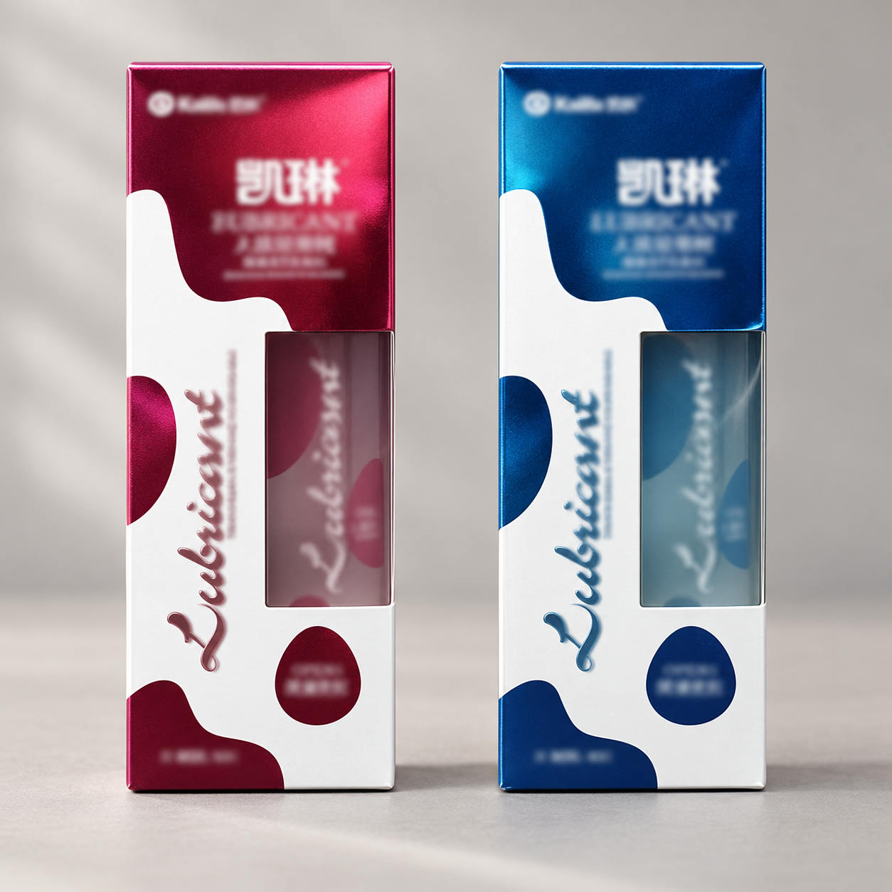 Kailin lubricant · 50ml — AI product appearance mockup based on the catalog photograph. Appearance and packaging details may be reconstructed; use the original photos and confirmed supplier specifications before ordering. This is a concept illustration, not an actual product photograph.