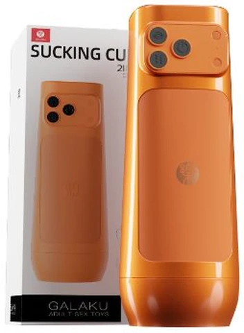 Galaku apple cup vibrator suck orange AI version